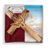 Dove Confirmation Olive Wood Cross