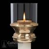 Draft Resistant Brass Candle Followers
