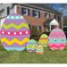 Easter Eggs Corrugated Yard Signs