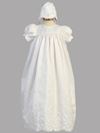 Embroidered Shantung Long Gown *WHILE SUPPLIES LAST*