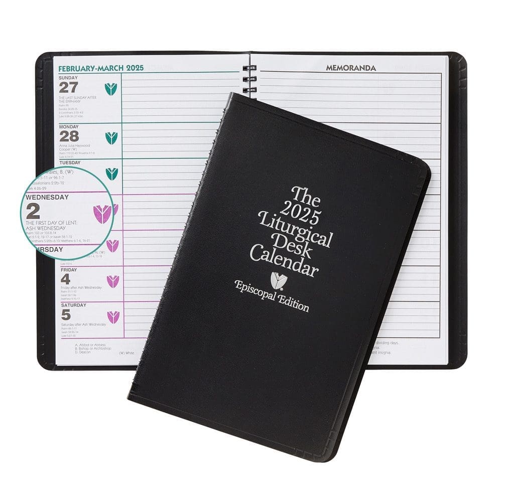 Episcopal Liturgical Desk Calendar