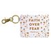 Faith Over Fear ID Case Keychain