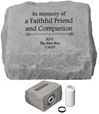Faithful Friend Personalized Cremation Urn *SPECIAL ORDER NO RETURN*