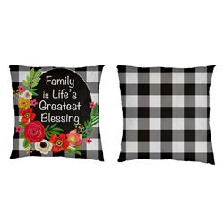 Family is Lifes Greatest Blessing Interchangeable Pillow Cover