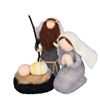 Felt Holy Family Figurines TAKE 20% OFF WHEN ADDED TO CART
