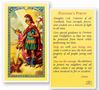 Fireman's Prayer St. Florian Laminated Prayer Card