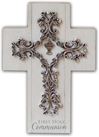 First Communion MDF and Filigree 6" Cross *WHILE SUPPLIES LAST*