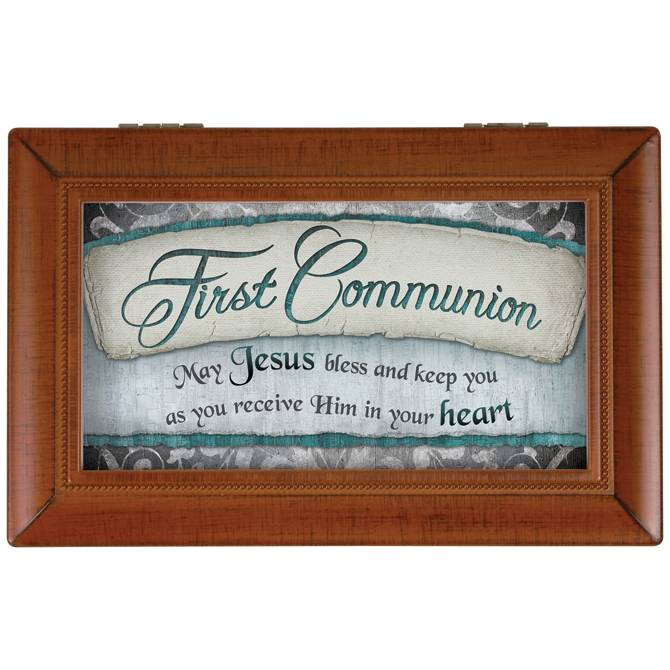 First Communion Music Box