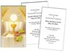 First Communion Personalized Holy Cards- Paper