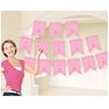 Sacramental Personalized Pennant Banner Pink