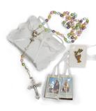 First Communion Pouch and Rosary Set