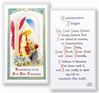 First Communion Prayer, Boy Laminated Prayer Card