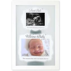 First Peek Frame Dual Ultrasound and First Photo Frame
