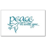 Peace Be With You Notecards, Pkg/20