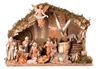 Fontanini 11 Piece 5" Scale Nativity Set with Stable 