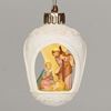Fontanini 4.5"H LED Holy Family Ornament, Porcelain