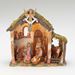 Fontanini 6 Piece 5" Scale Nativity Set with Lighted Stable - 18816