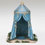Fontanini Blue Kings Tent, for 5" Scale King 9.84" tall x 7.08" wide x 7.8" deep; Resin  Perfect accent to your Fontanini nativity scene or village display