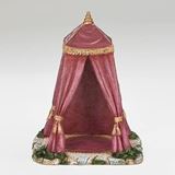 Fontanini Burgundy Kings Tent, for 5" Scale King 9.84" tall x 7.87" wide x 7.87"L deep; Resin  Perfect accent to your Fontanini nativity scene or village display