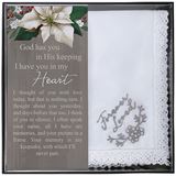 Forever Loved Embroidered Gift Boxed Memorial Handkerchief
