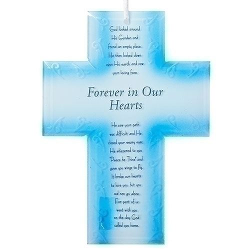 Forever in our Hearts Wall Cross 