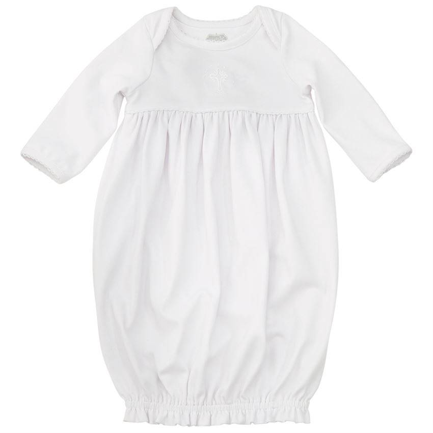 French Knot Christening Gown