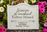Forever Remembered Personalized Garden Stake *SPECIAL ORDER NO RETURN*