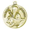 St. Jason Gold Plated Medal on 18" Chain *WHILE SUPPLIES LAST*