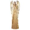 Gilded Gold 28.5" Angel Figurine 