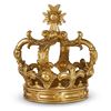 Gilded 8" Gold Crown with Cross Decor *WHILE SUPPLIES LAST*