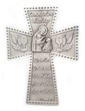 Girl Communion Cross in Fine Pewter