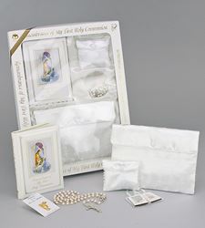 Marian Childrens Mass Book Traditions Deluxe First Communion Purse Set Girl
