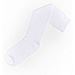 Girls Flat Knit Knee High Sock White - PT13931