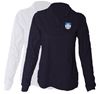 Girls Long Sleeve Pique Polo Shirt with Embroidered QAS Logo