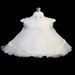 Girls White Christening Dress - PT14605