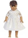 Giselle First Communion 18" Doll Dress