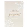 Give You Rest Hardcover Linen Journal - Matthew 11:28 *WHILE SUPPLIES LAST*