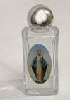 Our Lady of Grace Glass Bottle for Holy Water