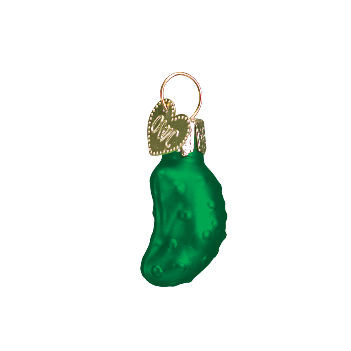 Glass Miniature Pickle Glass Ornament