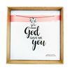 God Gave Me You Necklace Silver