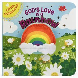 Gods Love Is A Rainbow (Finger Puppet Book)