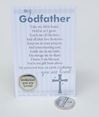 Godfather Pewter Coin with Sentiment Card