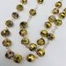Gold Cloisonne 8mm Bead Italian Rosary - 122340