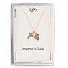 Gold Confirmation Necklace on 15" Chain (with 2" optional extender)
