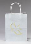 Gold Dove Silver Gift Bag