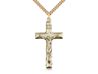 Gold Filled Crucifix Pendant on a 24" Chain