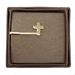 Gold Plated Tie Bar with Cross