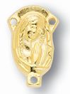 Gold Praying Madonna Rosary Centerpiece 25/PKG