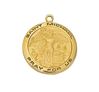 St. Michael Gold/SS Medal on 18" Chain