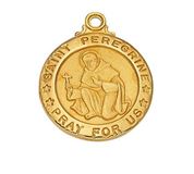 Gold/SS St. Peregrine Medal
